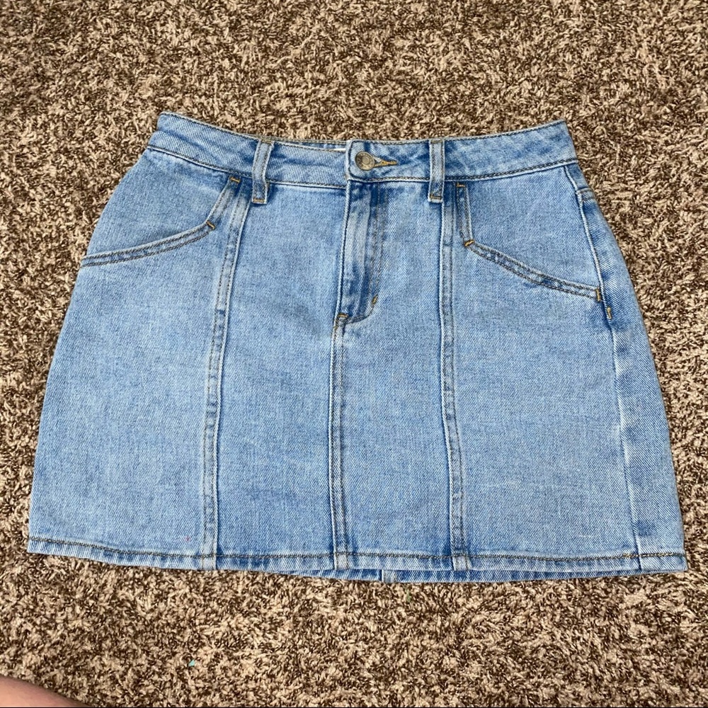 Pacsun Jean Skirt 25